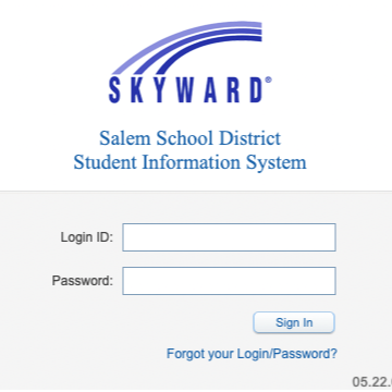 Family Access by Skyward Login Screen