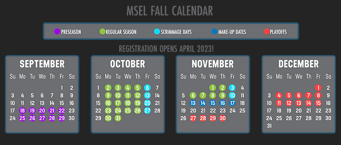 MSEL Calendar