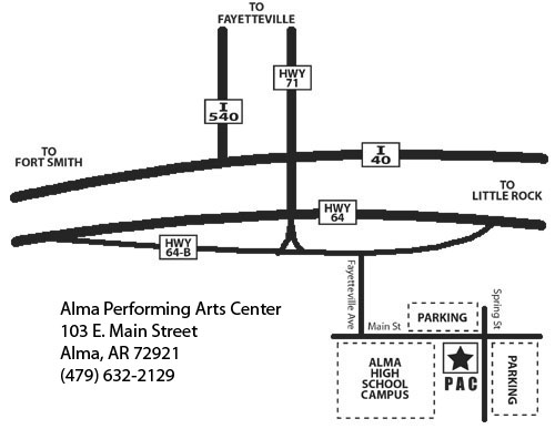 Map and parking