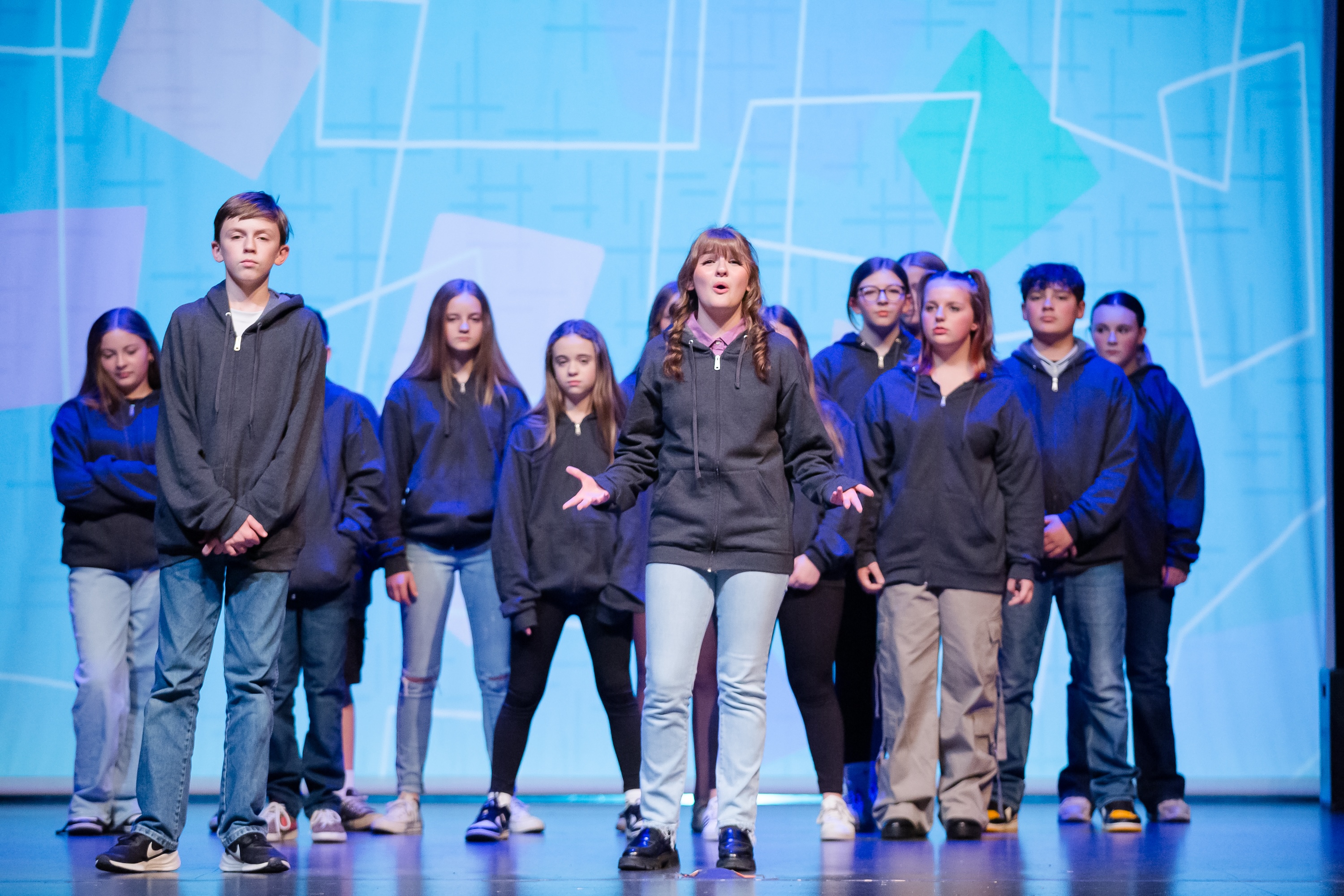kids in hoodies 