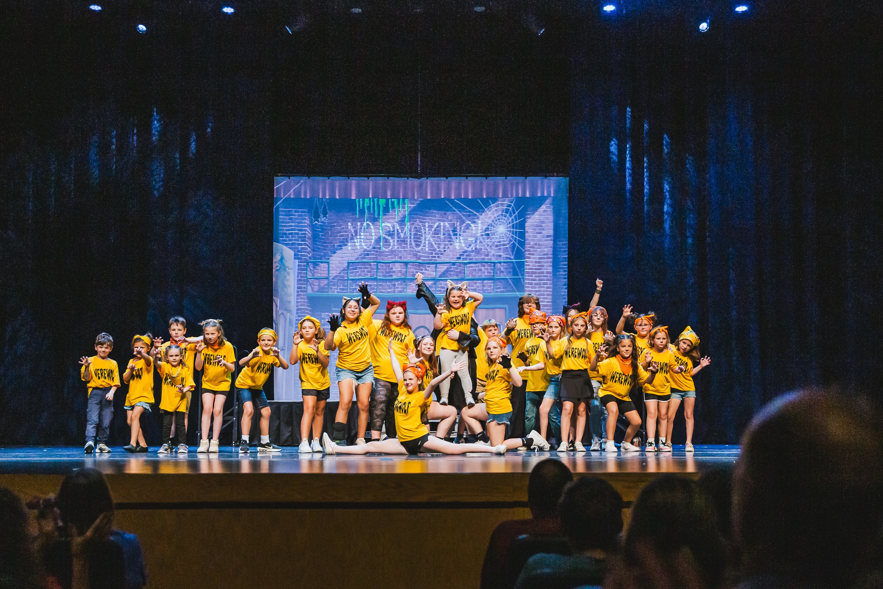 kids in yellow