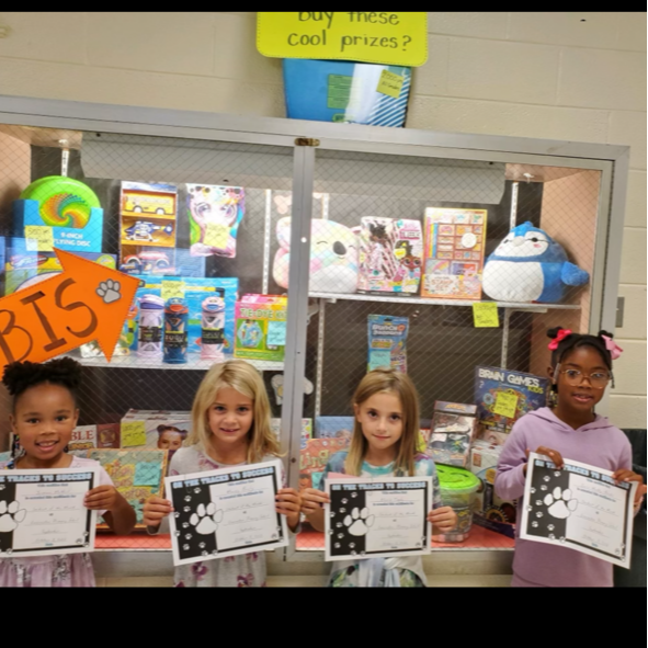 1st grade students of the month for September