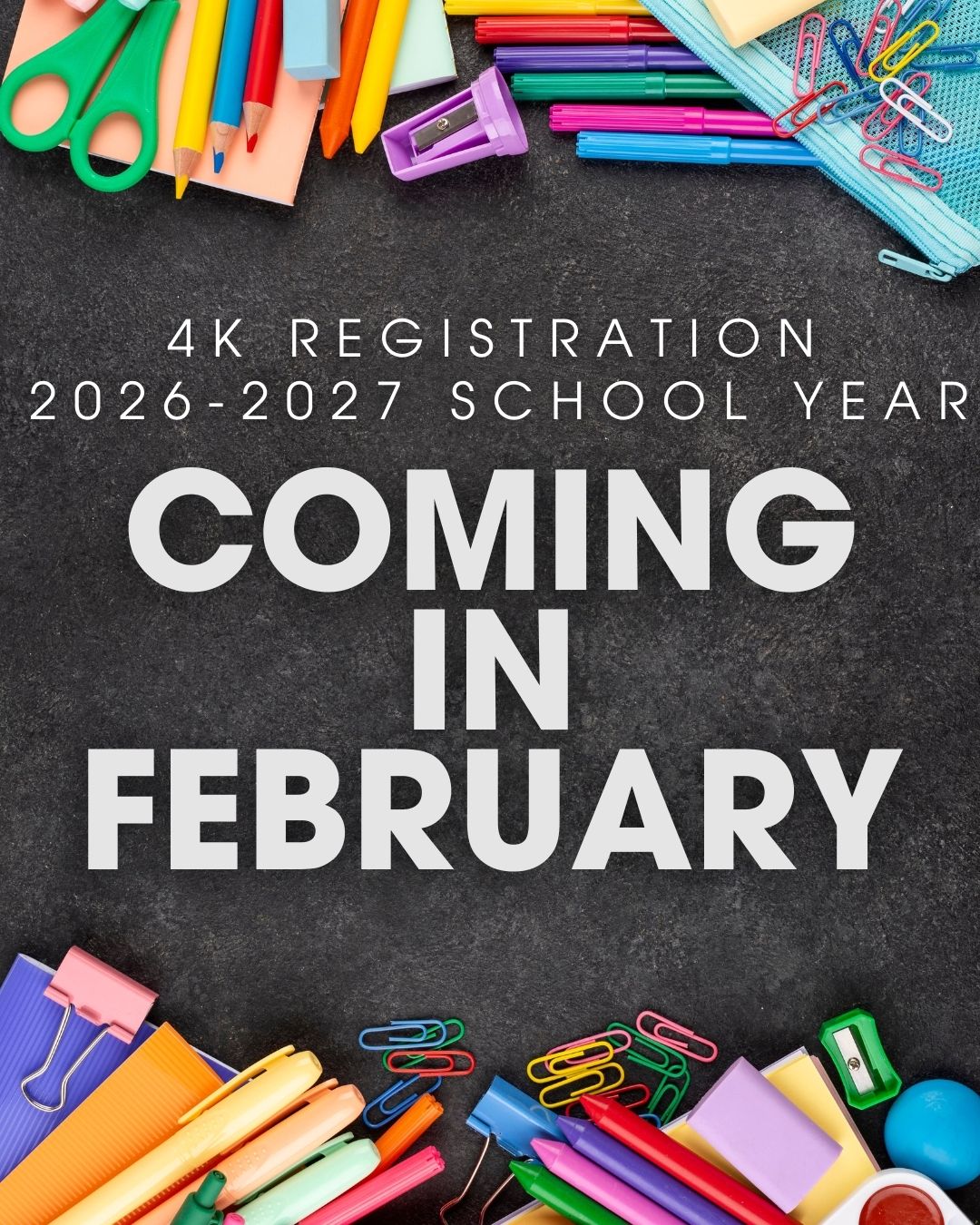 Registration is Coming