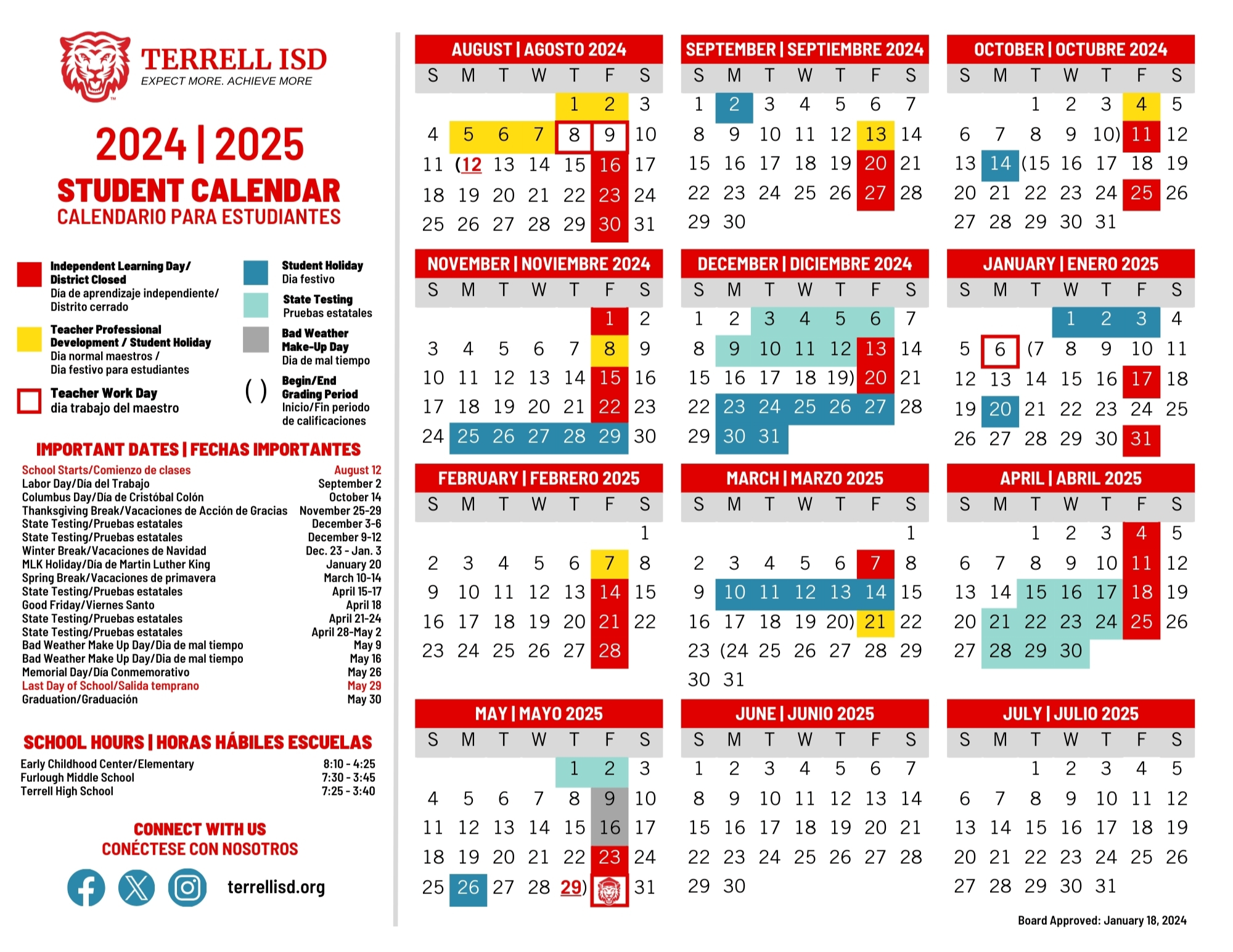 District Calendar 24-25