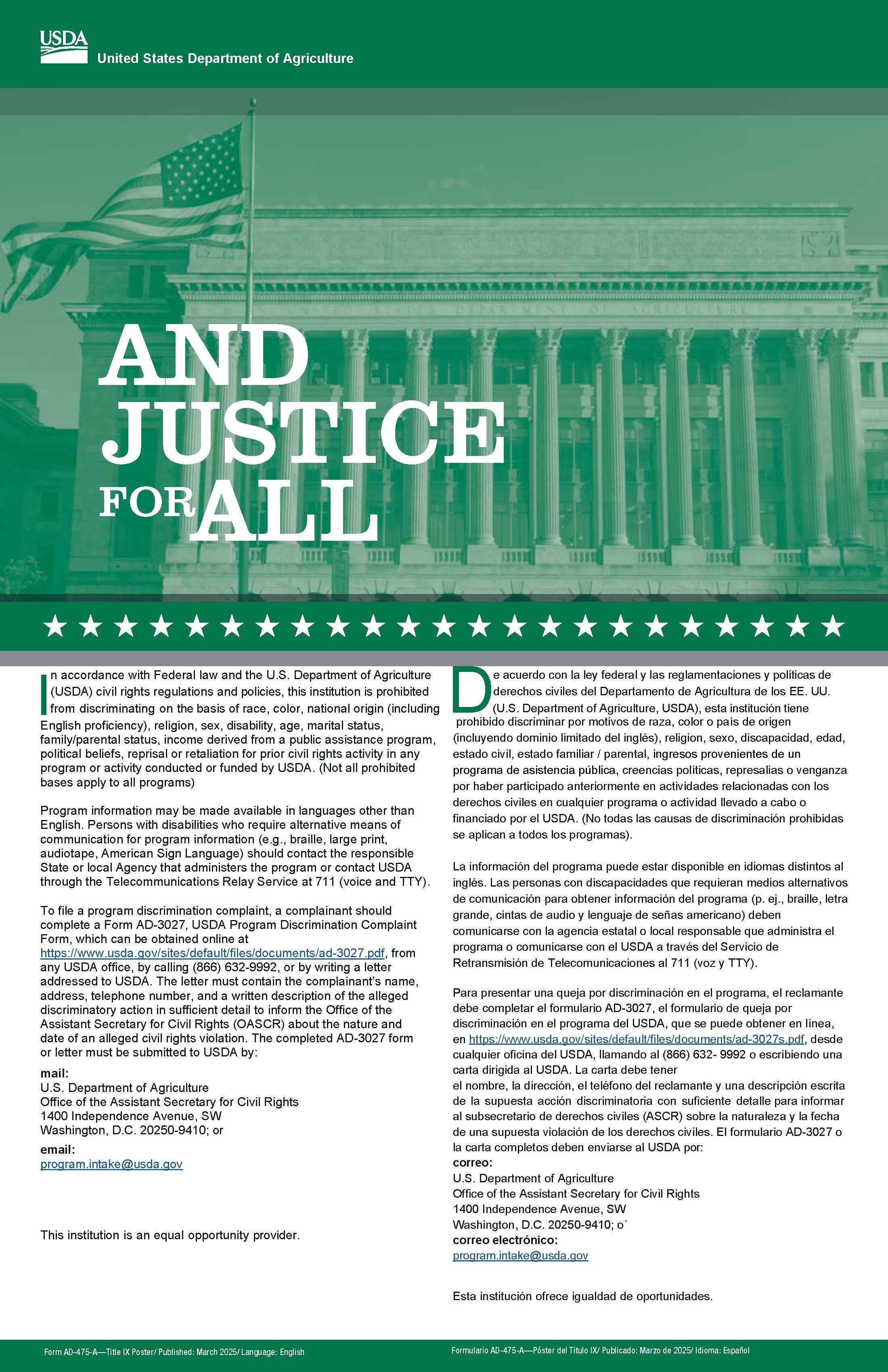 And Justice for All Poster 03.25