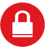 lockdown icon - image of a padlock