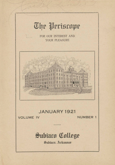 1921 Periscope cover page