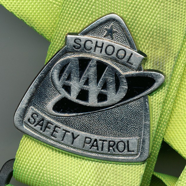 Safety patrol badge