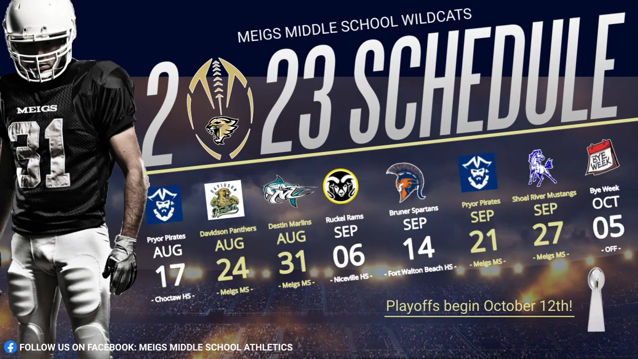 2023 Wildcats Football Schedule