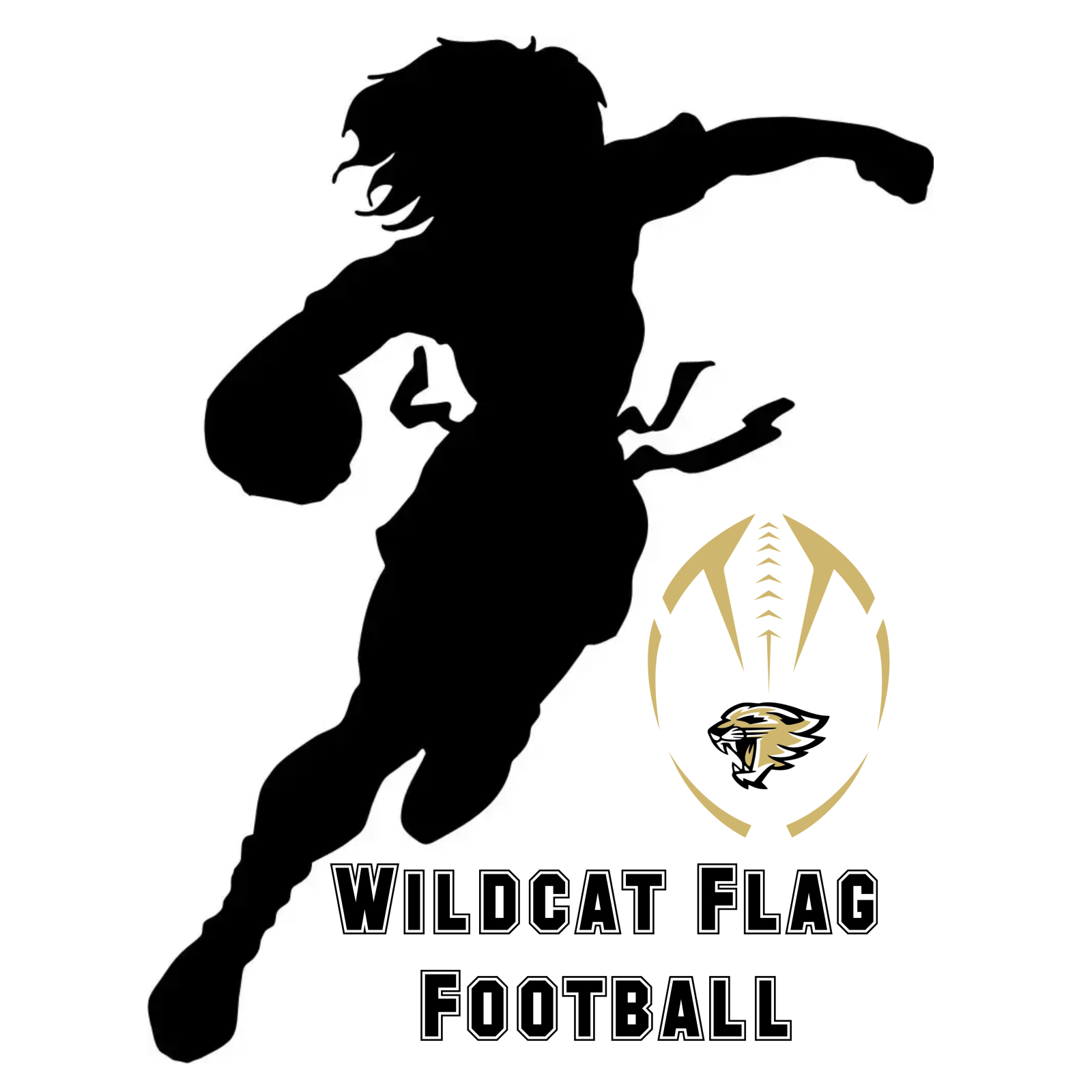 Wildcat Flag Football Logo