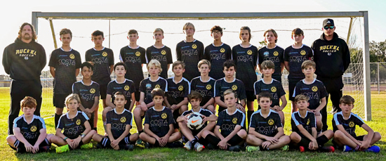 2021-2022 Ruckel Boys Soccer Team
