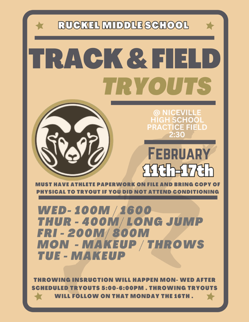26 tryouts