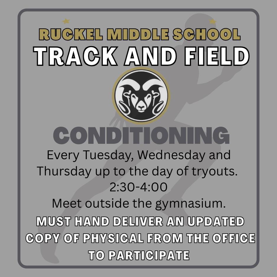 Track and Field Conditioning Details