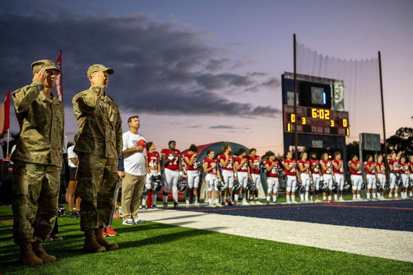 FWBHS Football & Military