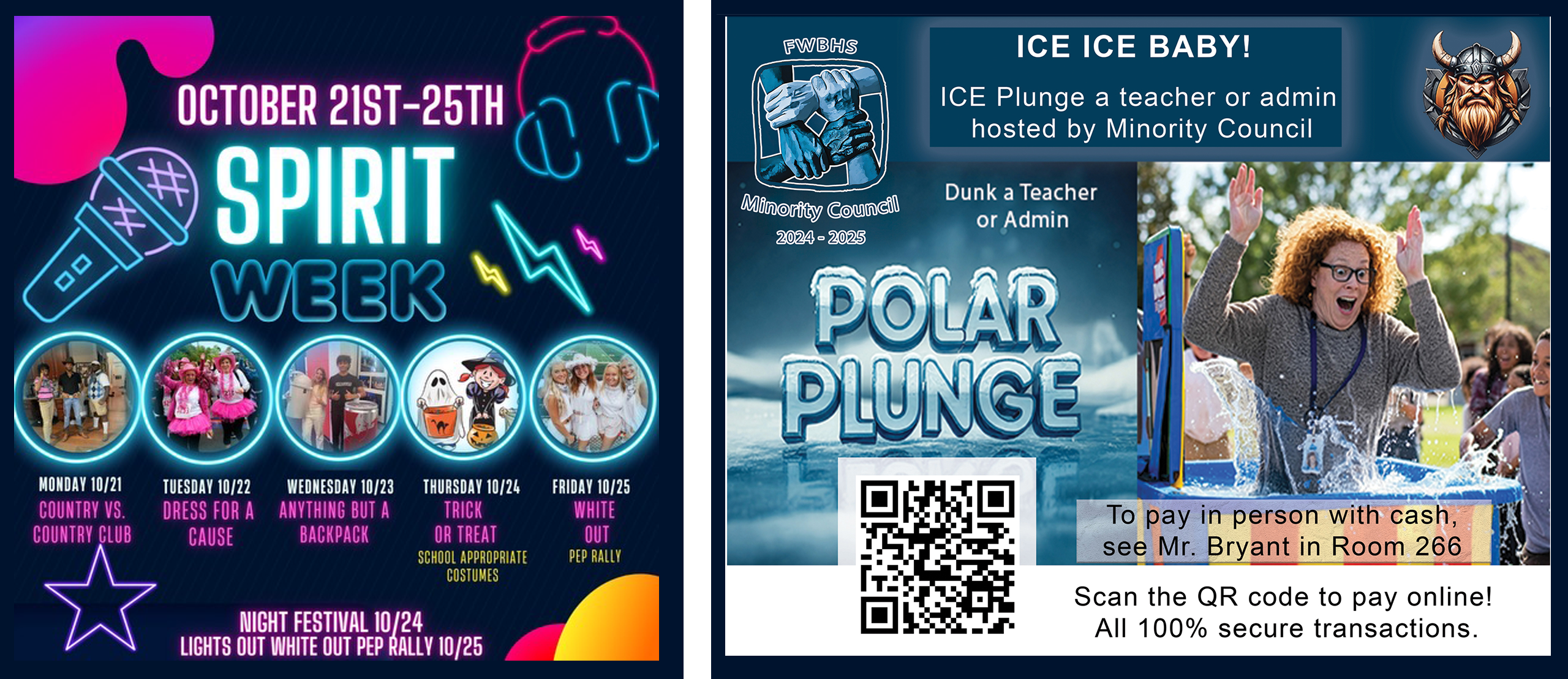 Spirit Week & Ice Plunge