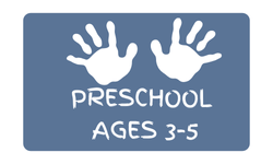 Preschool ages 3-5 button