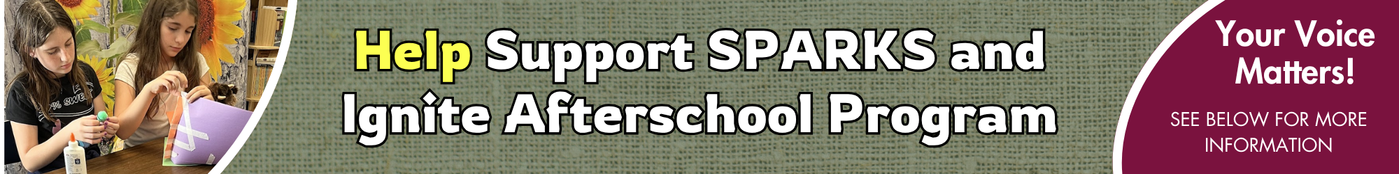 help support SPARKS  