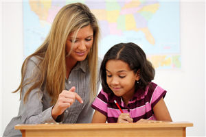 teacher and student