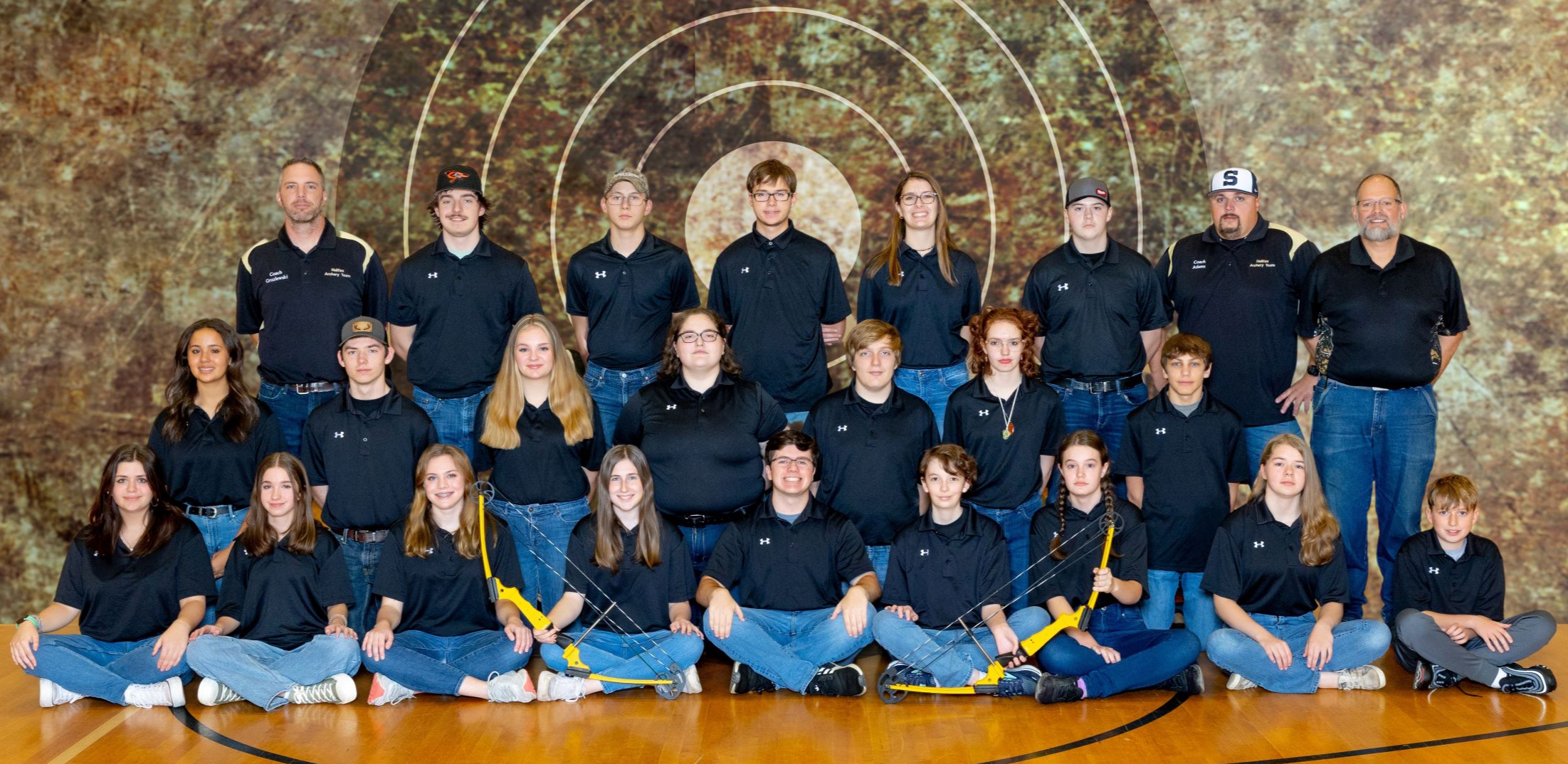 2022-2023 Halifax High School Archery Team photo