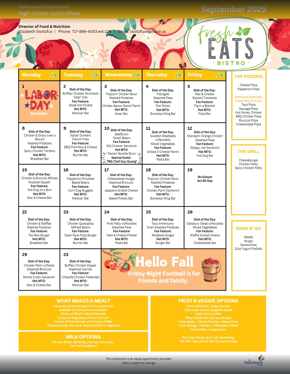 Sept HSMS Lunch