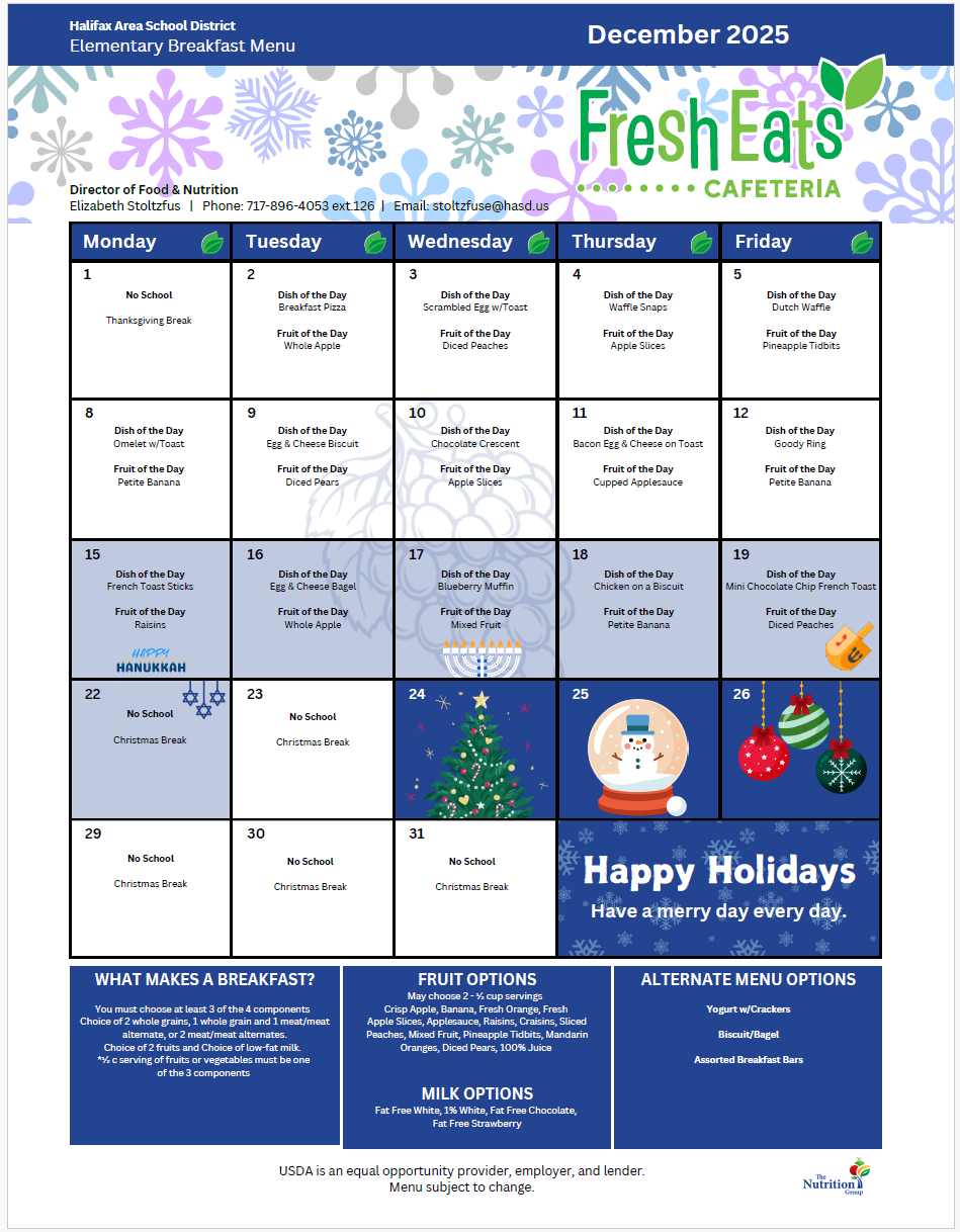 Little Cats Dec. Breakfast