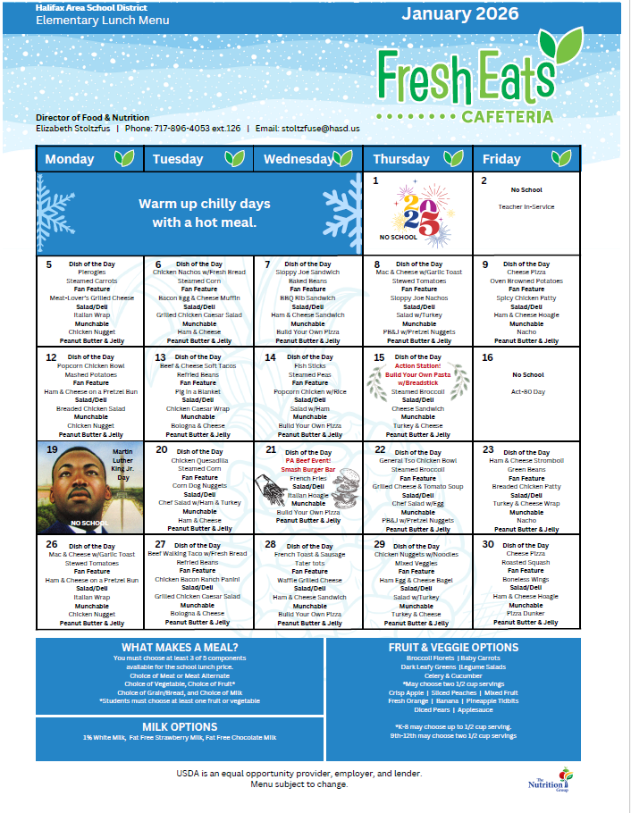 Little Cat January Lunch