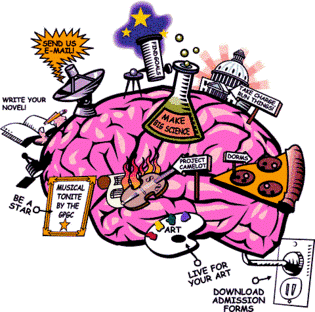 Brain cartoon