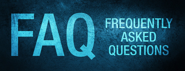 FAQ's