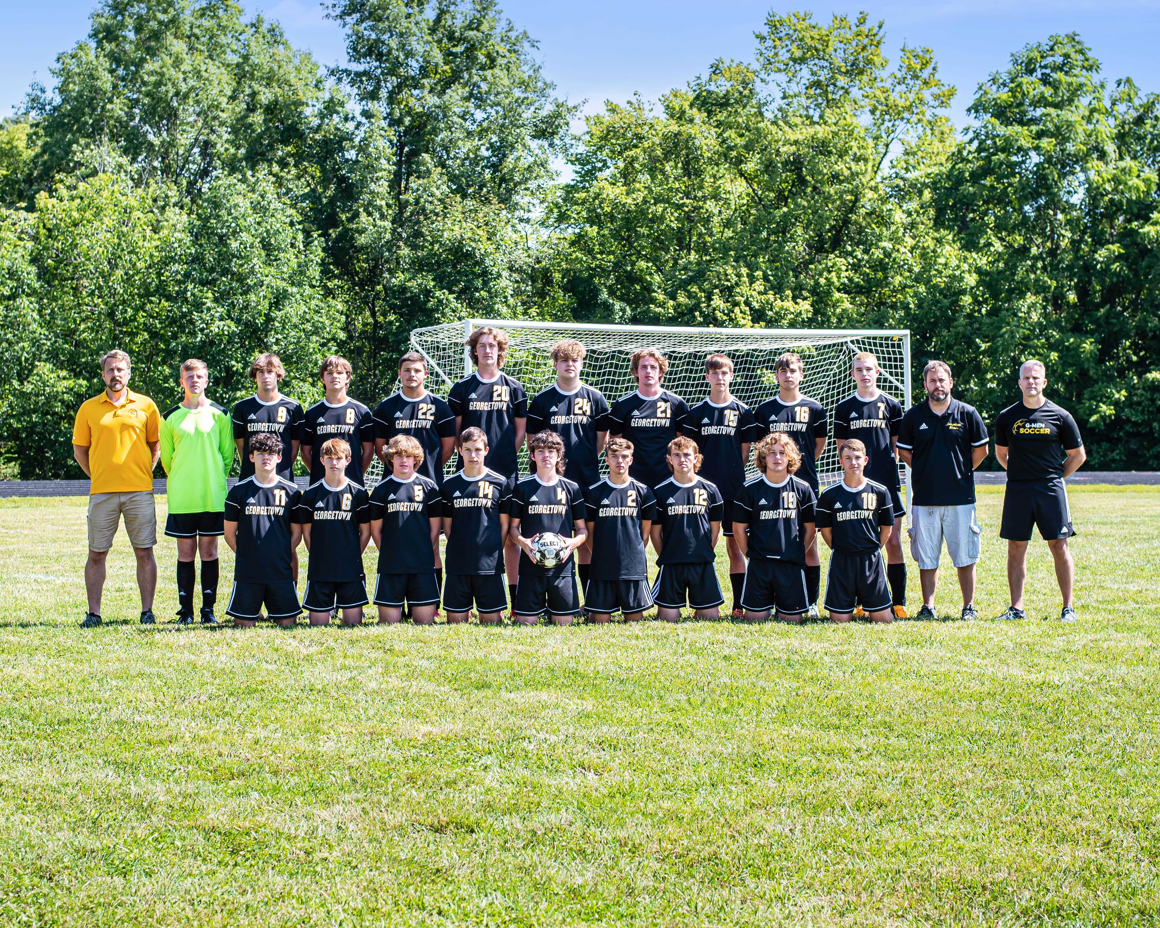 Boys Varsity Soccer Team Photo
