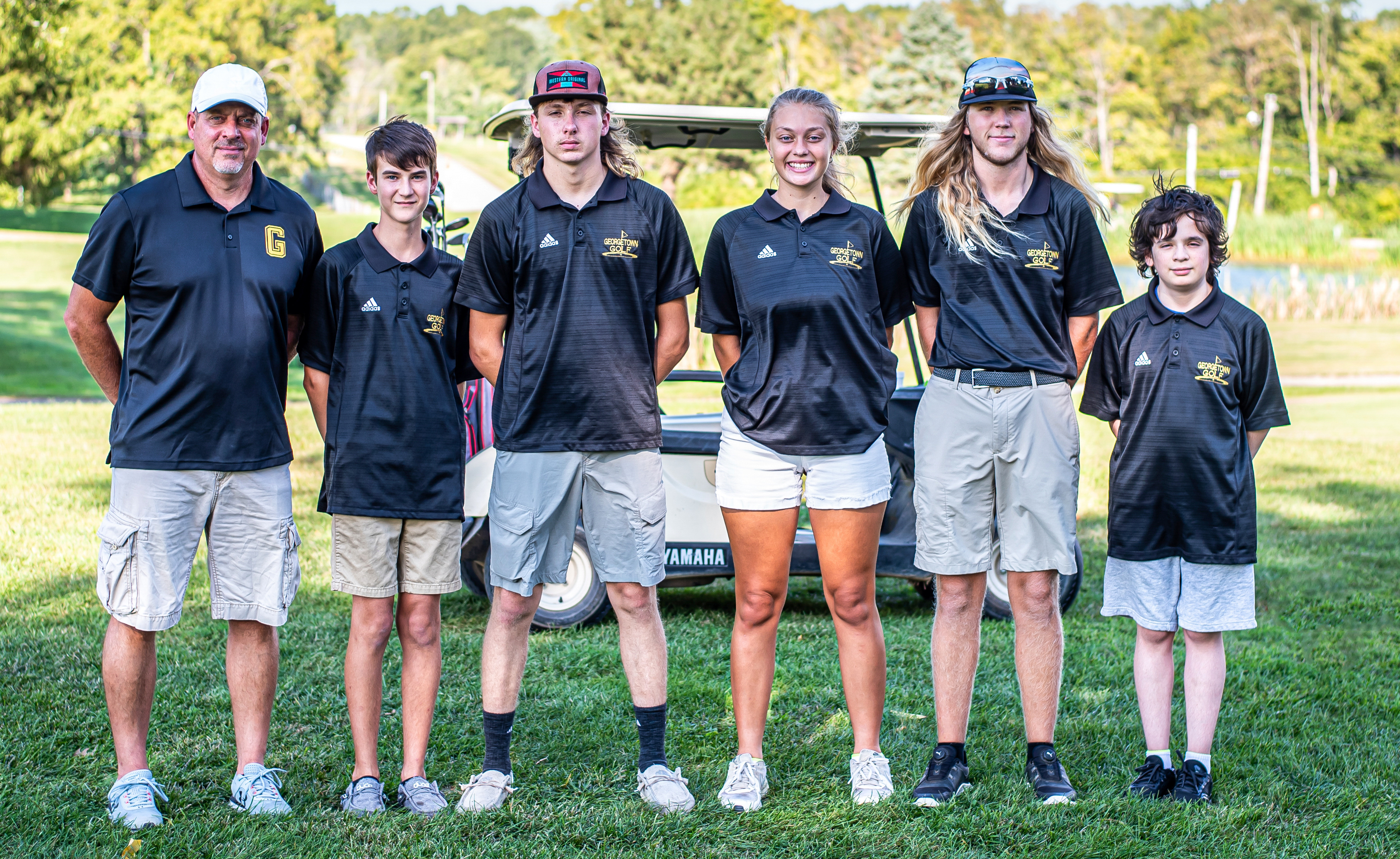 COED Varsity Golf Team Photo