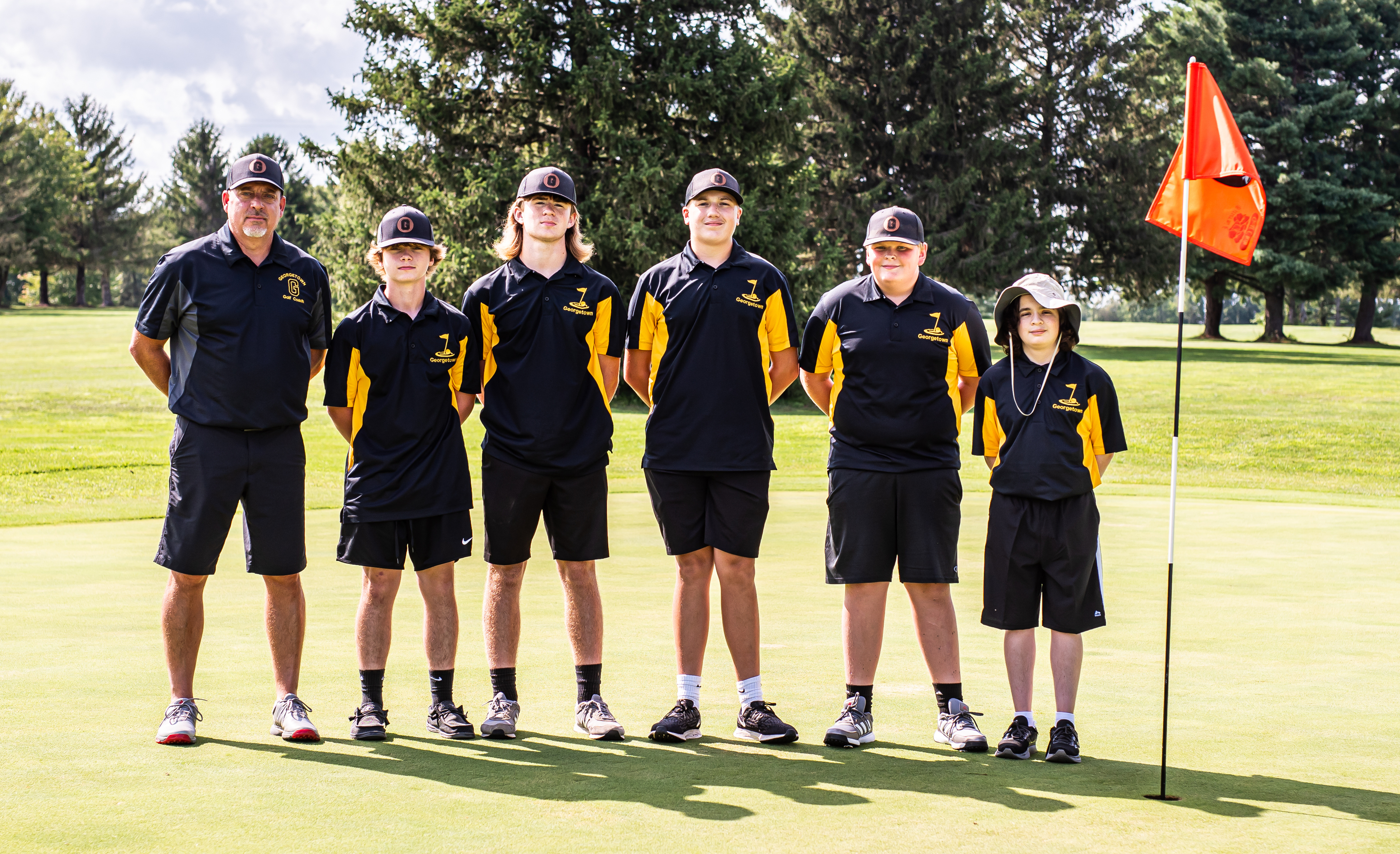 COED Varsity Golf Team Photo