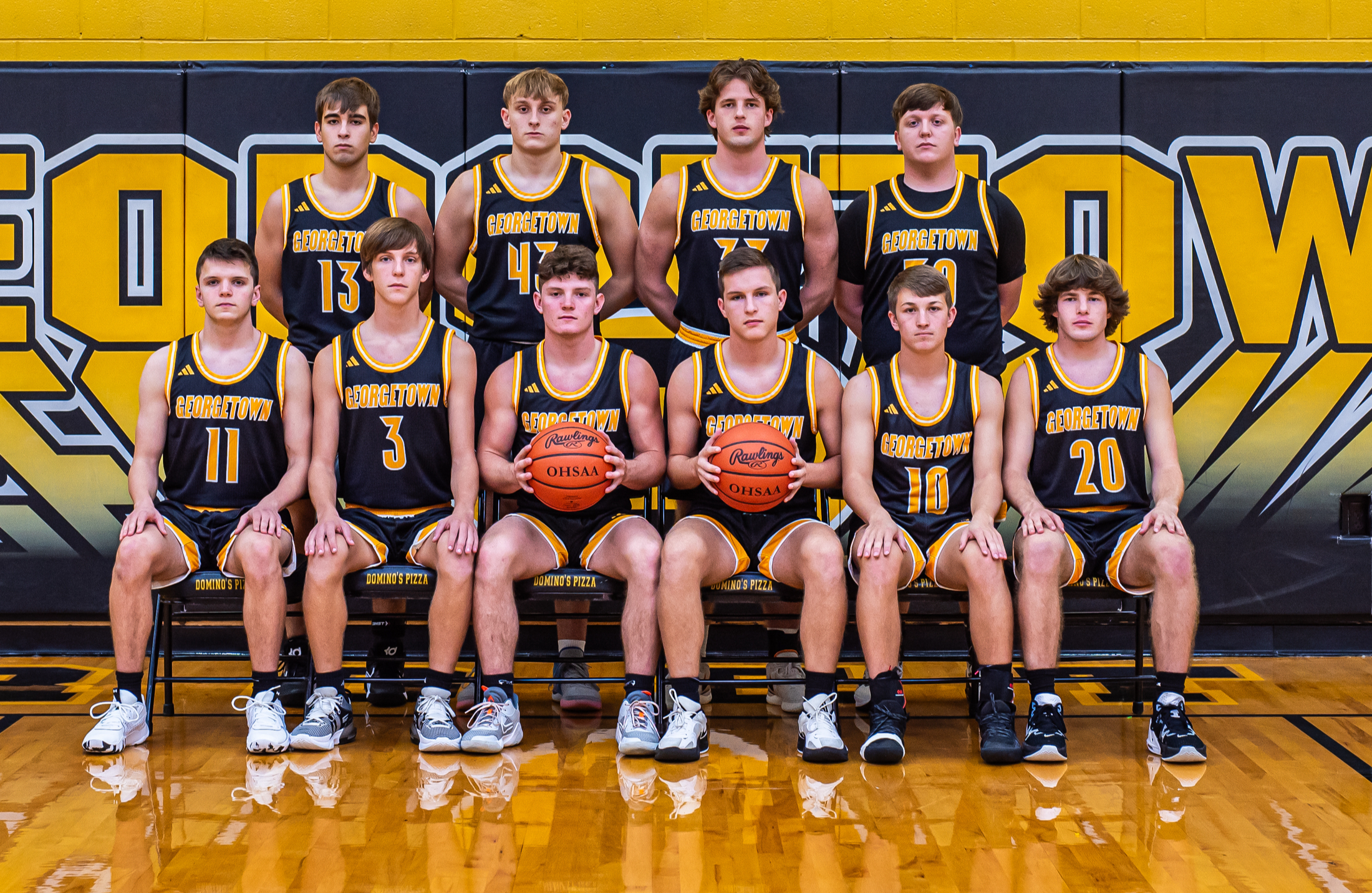 Boys Varsity Basketball Team Photo