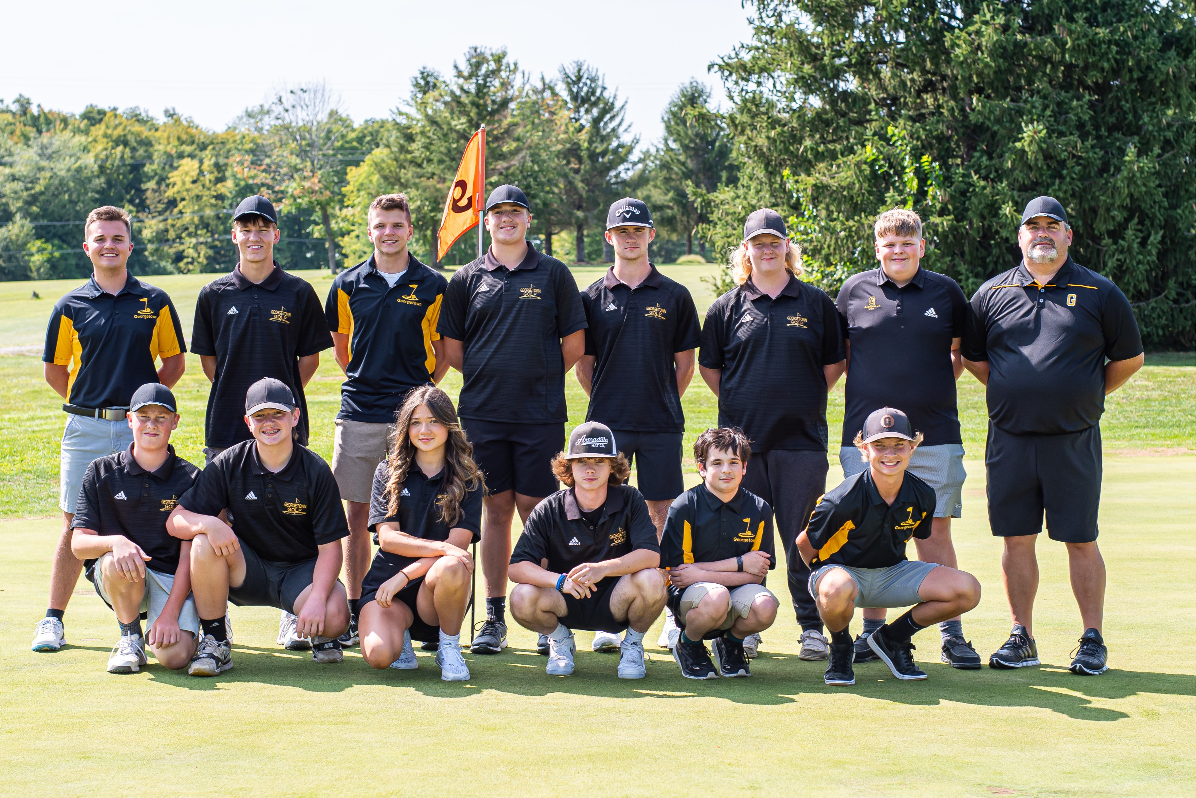 COED Varsity Golf Team Photo