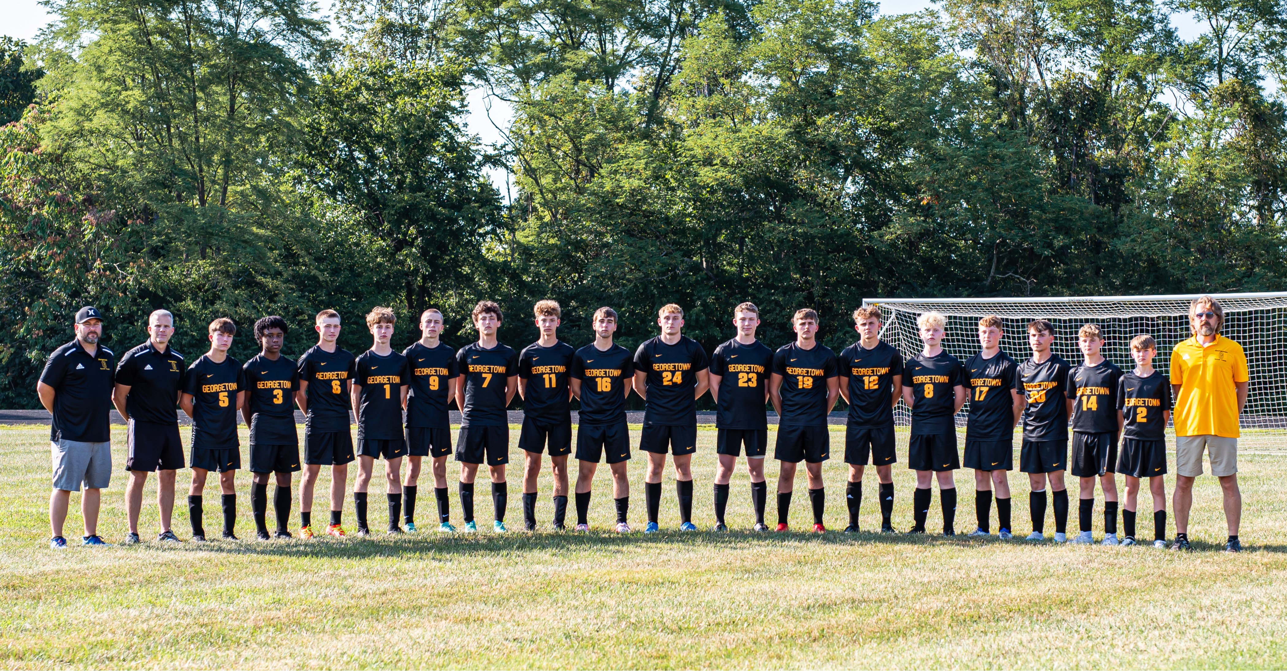 Boys Varsity Soccer Team Photo