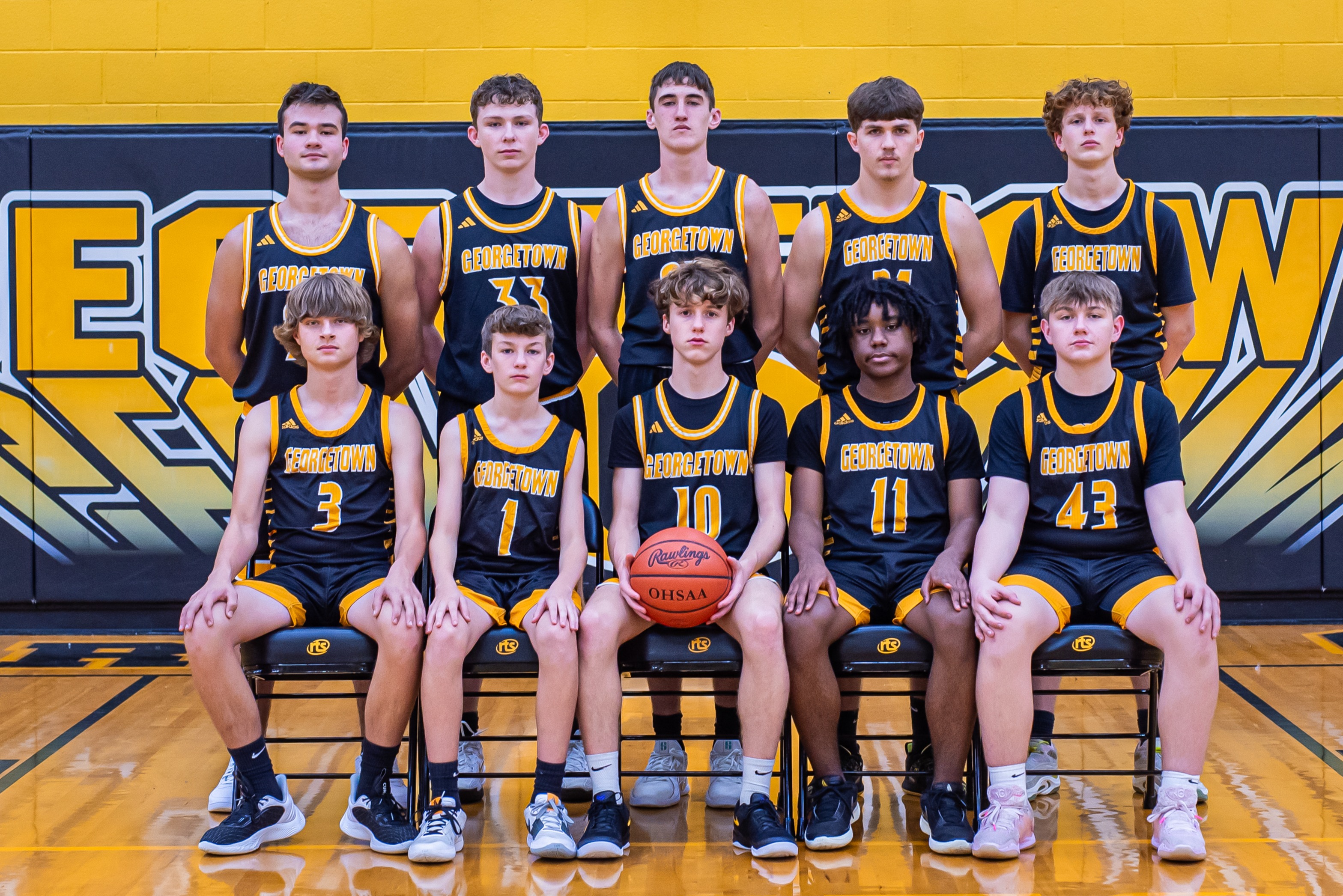 Boys Varsity Basketball Team Photo