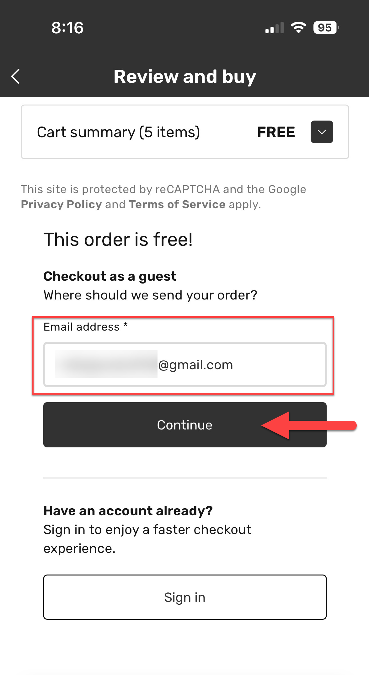 La Loma Graduation Ticket - How To - Screenshot 03