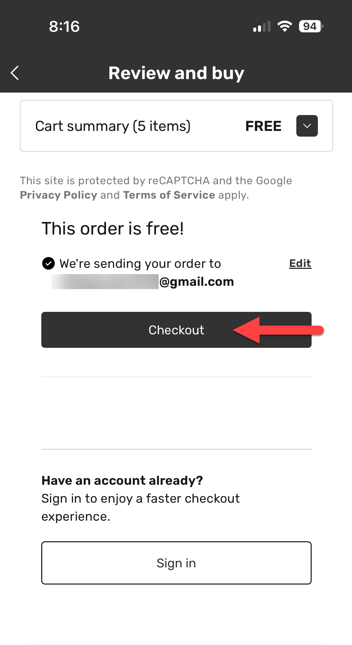 La Loma Graduation Ticket - How To - Screenshot 04