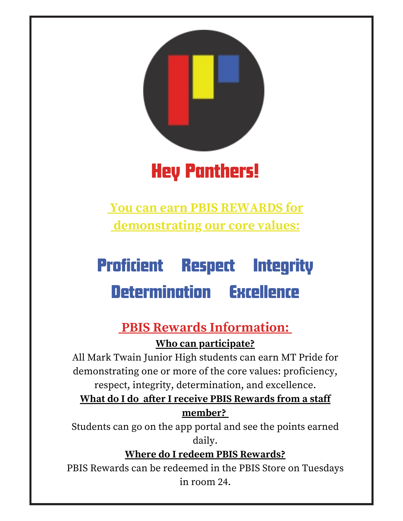 PBIS SIgn