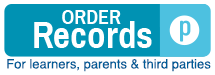 Order Records link
