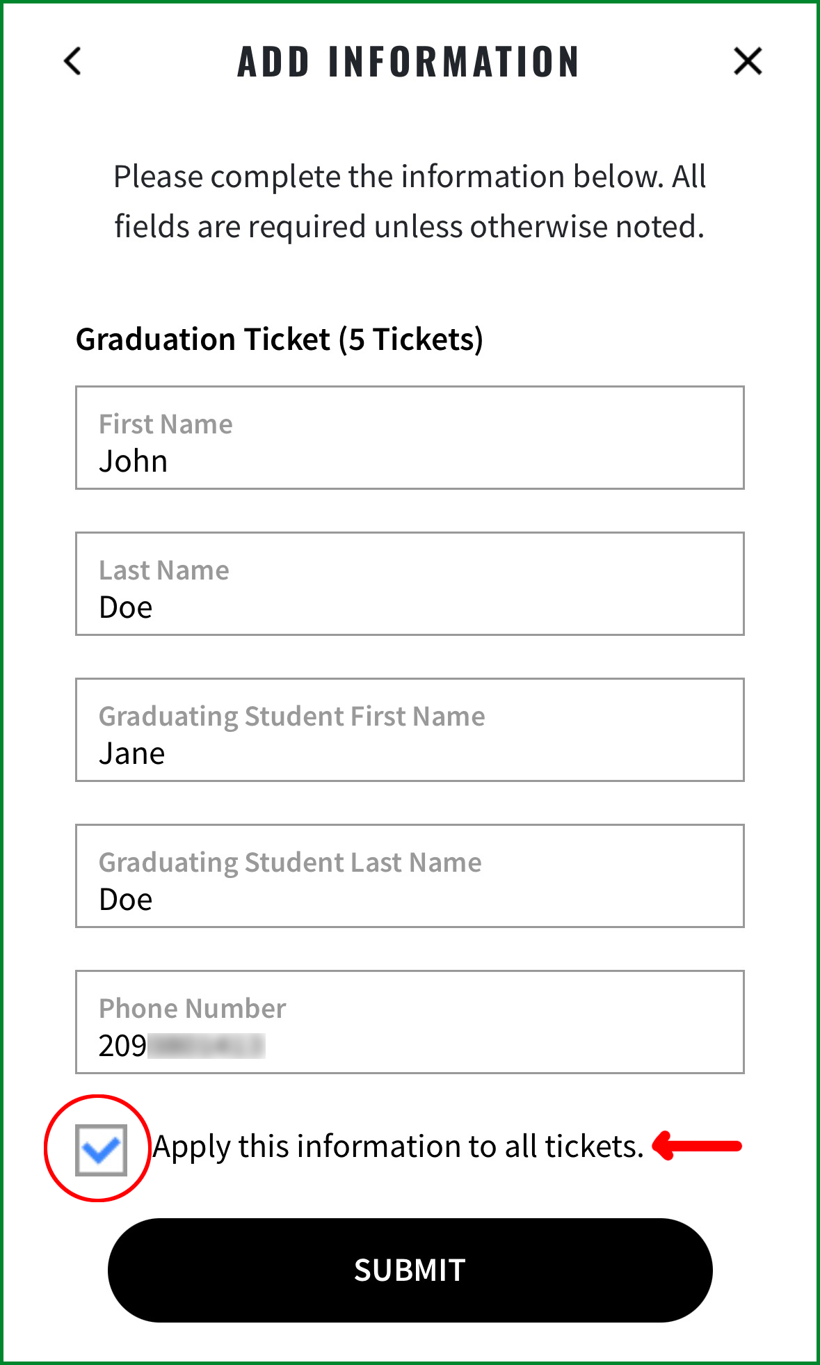 Graduation Tickets | Grace M. Davis High School