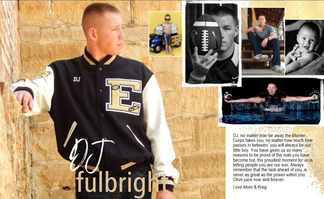 Tribute Ad Yearbook