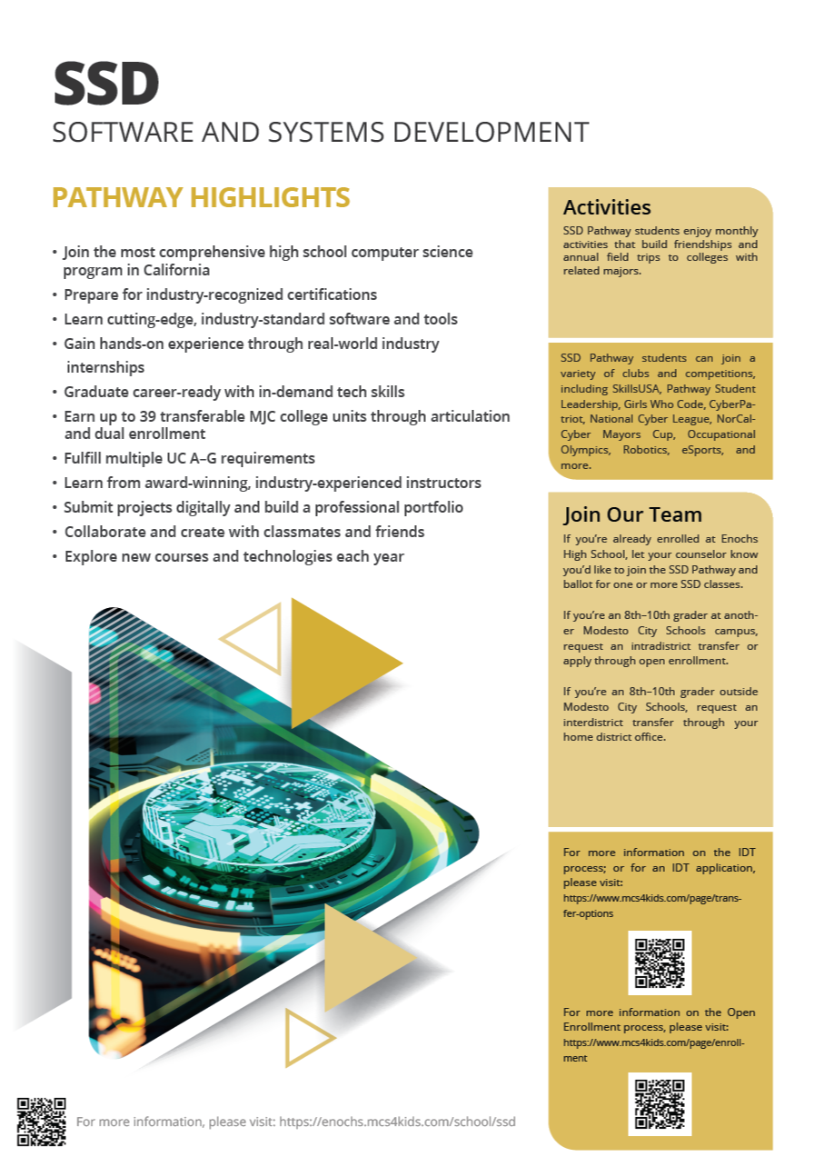 SSD Pathway Flyer