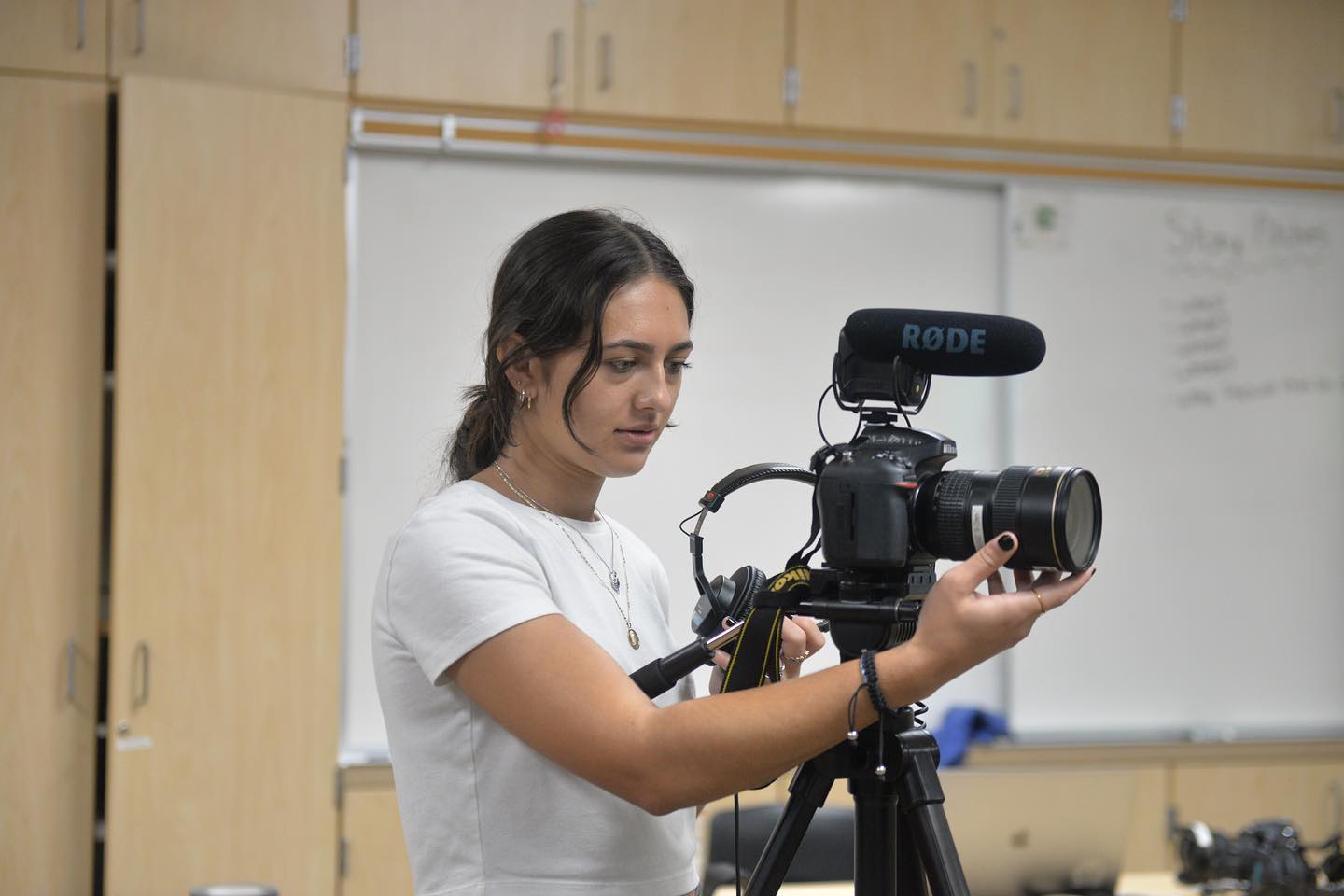 student-filming