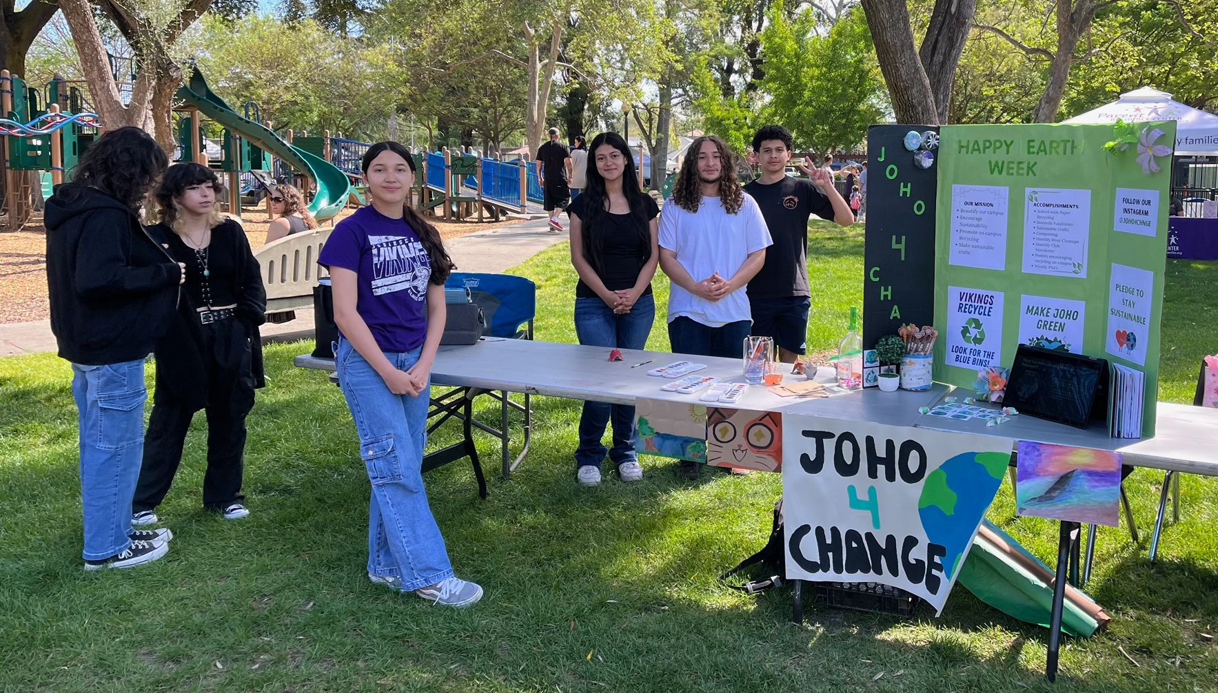 joho 4 change at mcs and city of modesto earth day event