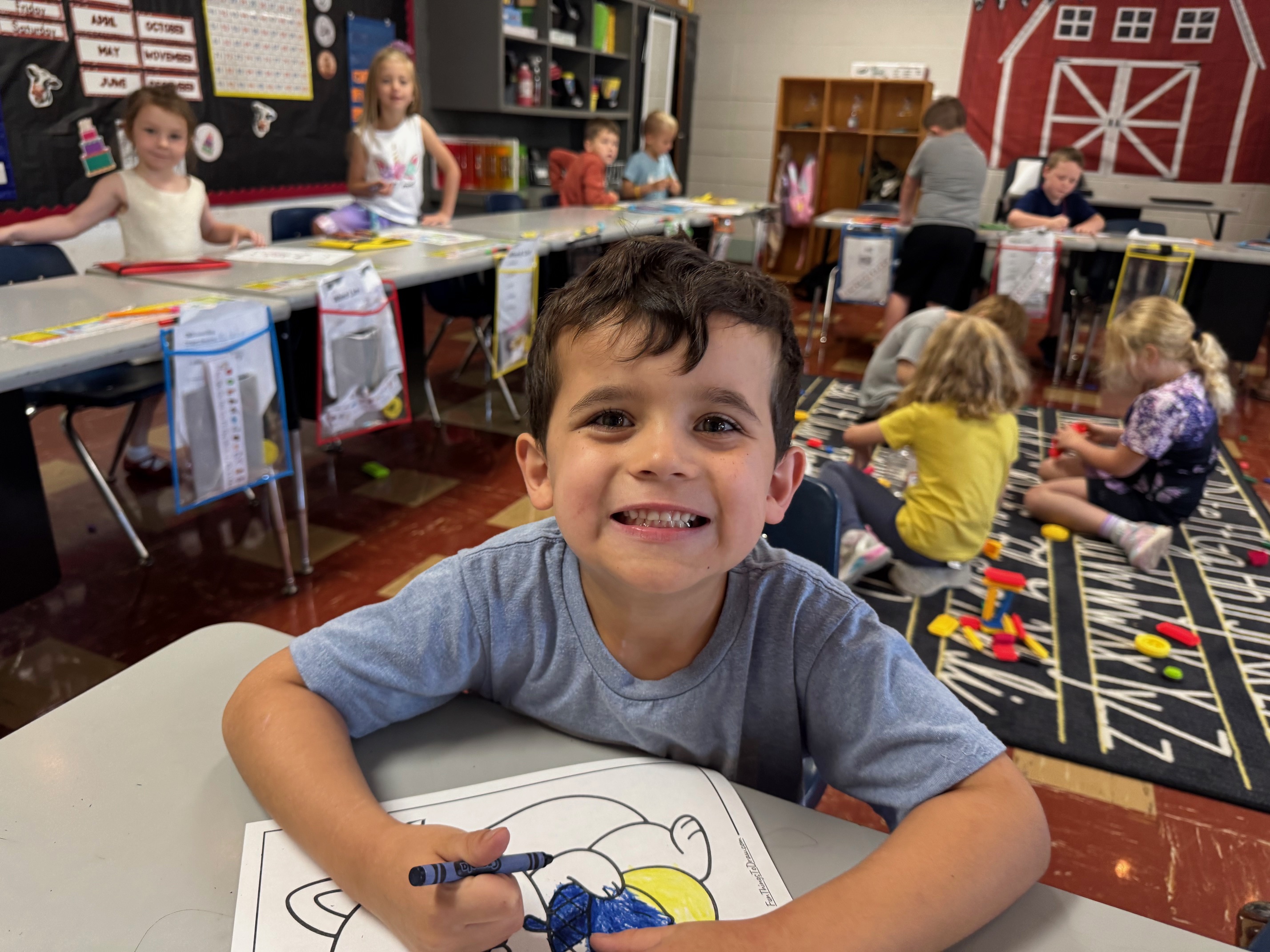 All Smiles for Kindergarten