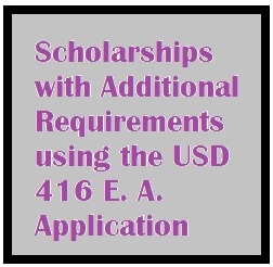 Scholarships with Additional Requirements