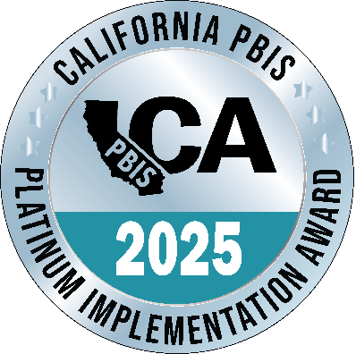 CA PBIS Platinum Award Winner