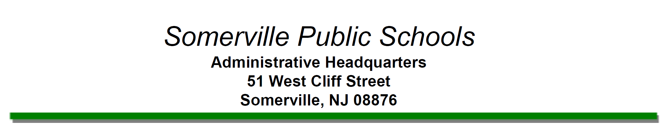 Somerville Public Schools