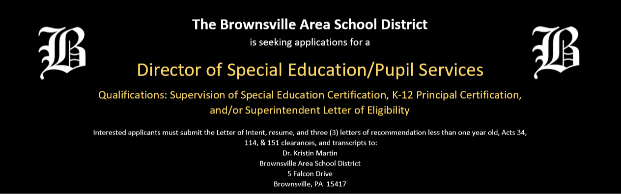 BASD Director of Special Ed Posting