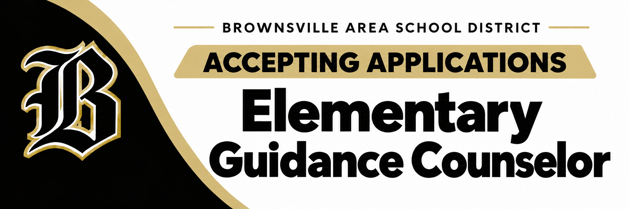 Brownsville Area School District is hiring an Elementary Guidance Counselor